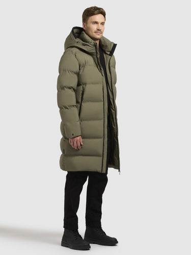 2071CO253 307FOA-GRE | Coat CAIUS2 Light Olive